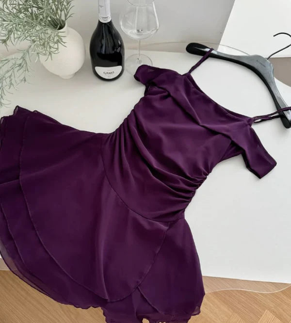 Cute A Line Straps Short Prom Dress Charming Birthday Party Dress Lovely Graduation Dress Chic Homecoming Dress