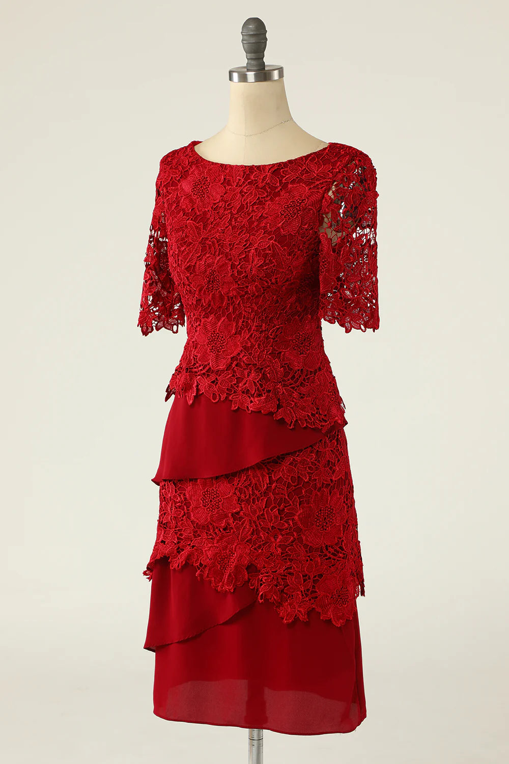 Lace Layers Two Piece Mother of the Bride Dress