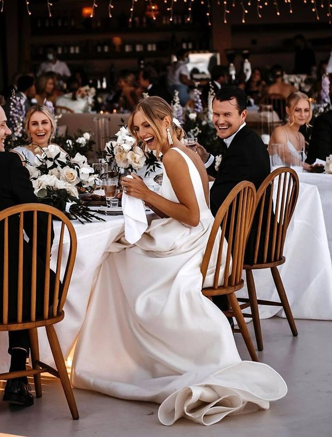 Beach Simple Wedding Dresses A-Line V Neck Sleeveless Court Train Satin Bridal Gowns With Sashes / Ribbons Sash / Ribbon