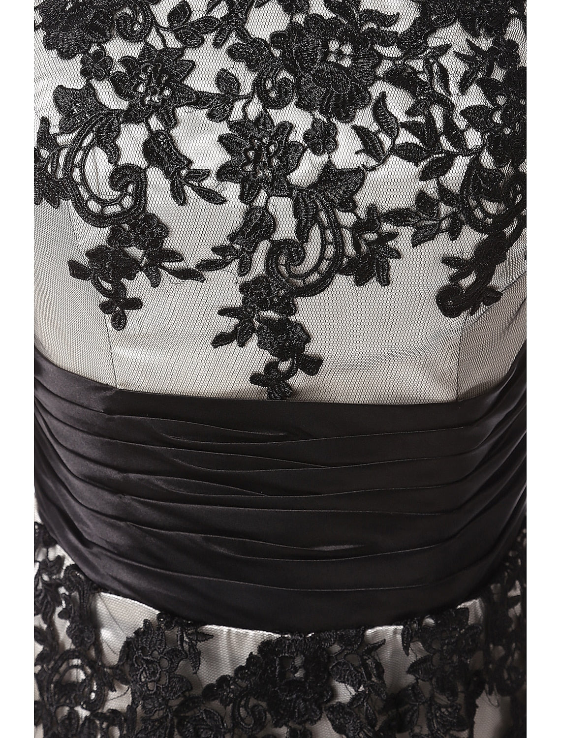 Formal Evening Ankle Length Half Sleeve Jewel Neck Fall Wedding Guest Lace with Lace Insert Appliques