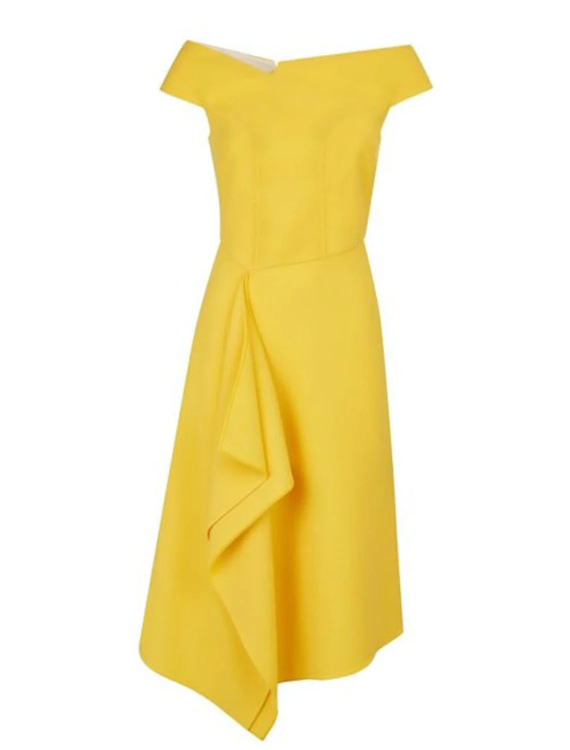 Sheath / Column Elegant Holiday Cocktail Party Dress Boat Neck Short Sleeve Knee Length Satin