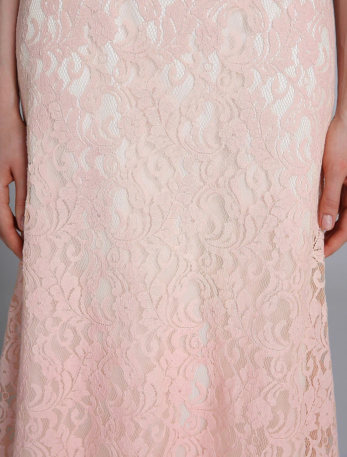 Mermaid / Trumpet Mother of the Bride Dress Color Block Jewel Neck Floor Length Lace Half Sleeve No with Sash / Ribbon